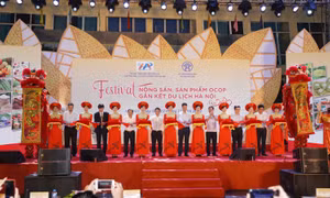 Khai mạc Festival Nông sản, sản phẩm OCOP gắn kết du lịch Hà Nội 2022 tại huyện Mỹ Đức