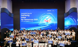 Samsung Việt Nam tổng kết và công bố kết quả cuộc thi Samsung Solve for Tomorrow 2025