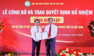 Bổ nhiệm ông Đỗ Ngọc Thi làm Tổng biên tập Tạp chí Hữu cơ Việt Nam
