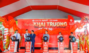 LOTTE MART chính thức khai trương siêu thị mới tại Tây Ninh