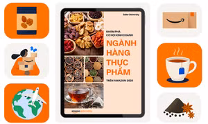 Ra mắt Cẩm nang khai thác tiềm năng ngành hàng Thực phẩm trên Amazon 