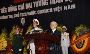 Cử hành trọng thể Lễ truy điệu Chủ tịch nước Trần Đại Quang