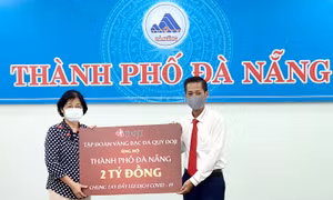Tập đoàn DOJI ‘tiếp sức’ Đà Nẵng: Tặng 2 tỷ đồng chống dịch COVID-19