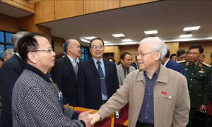 Tổng Bí thư, Chủ tịch nước Nguyễn Phú Trọng tiếp xúc cử tri quận Ba Đình và Tây Hồ