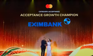 Eximbank nhận hai giải thưởng danh giá tại 'The Mastercard Customer Forum 2025'