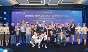 Bằng Kiều, Tuấn Hưng và dàn sao Việt khuấy động đêm gala Bamboo Airways Golf Tournament 2022