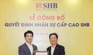 SHB bổ nhiệm ông Đỗ Quang Vinh làm Phó Tổng Giám đốc