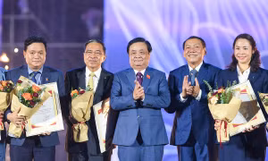 Vingroup nhận giải thưởng 'Không gian trưng bày tiêu biểu' tại Triển lãm Thành tựu đất nước