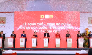 Tập đoàn BRG động thổ và công bố dự án Khu du lịch quốc tế đa chức năng BRG Garden City