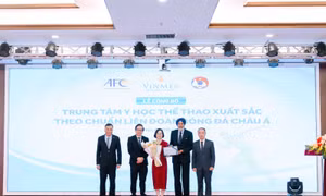 Trung tâm Y học Thể thao Vinmec được công nhận xuất sắc theo chuẩn Châu Á