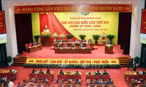 Kết thúc thành công Đại hội đại biểu Đảng bộ tỉnh Quảng Ninh lần thứ XVI