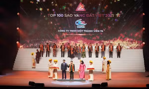 Công ty TNHH MTV76 đạt giải thưởng Sao Vàng đất Việt 2021