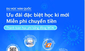 Ưu đãi đặc biệt học kỳ mới dành cho sinh viên Việt Nam khi du học Hàn Quốc