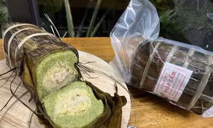 Gìn giữ hồn Tết trong đòn bánh tét trăm năm