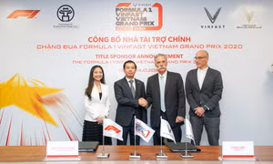 VinFast là nhà tài trợ chính của chặng đua Công thức 1 Việt Nam