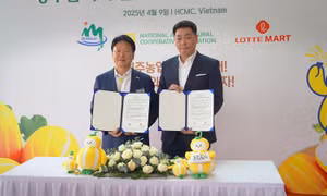 Lotte Mart mở rộng thị trường xuất khẩu dưa lê Hàn Quốc