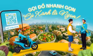 Ra mắt dịch vụ giao đồ ăn - Xanh SM Ngon