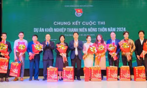 Chung kết Cuộc thi Dự án khởi nghiệp Thanh niên nông thôn năm 2024: Bệ phóng cho những giấc mơ kinh doanh