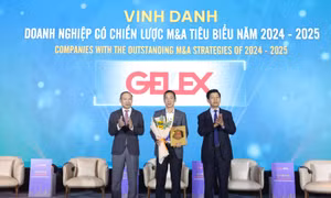 GELEX vinh dự là Doanh nghiệp có chiến lược M&A tiêu biểu 2024-2025