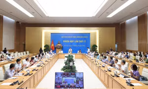 Thủ tướng Phạm Minh Chính chủ trì họp trực tuyến toàn quốc phòng, chống dịch COVID-19