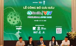 Giải VTV A. O. SMITH Pickleball Open 2025: Góp phần nâng tầm Pickleball Việt Nam