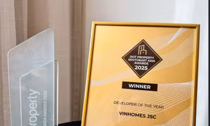 Vinhomes được vinh danh ‘Nhà phát triển bất động sản của năm’ khu vực Đông Nam Á 