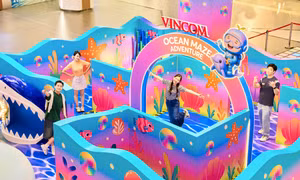 Nghỉ hè giữa thành phố lên ngôi - đi trung tâm thương mại ‘nghỉ dưỡng’ kiểu mới