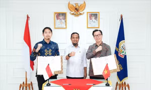 Vingroup ký biên bản ghi nhớ hợp tác phát triển dự án năng lượng tái tạo tại Indonesia