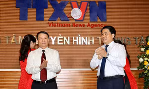 Khai trương Tòa nhà Trung tâm Truyền hình Thông tấn