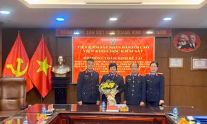 Nghiệm thu Đề tài khoa học do Thanh tra VKSND tối cao chủ trì
