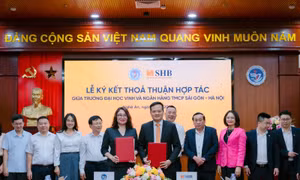 SHB ký kết hợp tác với Trường Đại học Vinh