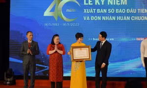 Lời cảm ơn của báo Tin tức nhân dịp kỷ niệm 40 năm Ngày xuất bản số báo đầu tiên