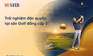Trải nghiệm đặc quyền golf dành riêng cho khách hàng cao cấp SHB