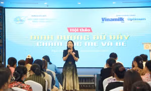 Dinh dưỡng đủ đầy cho mẹ và bé 