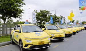 Én Vàng mua và thuê 150 xe ô tô điện VinFast, ra mắt dịch vụ taxi điện đầu tiên tại Hải Phòng
