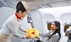 Khai trương đường bay quốc tế thứ hai, Sun PhuQuoc Airways đưa gần 230 khách từ Hàn Quốc đến Phú Quốc