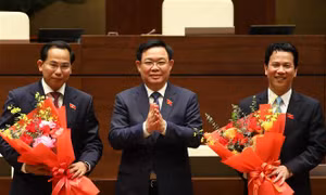Quốc hội thông qua Nghị quyết phê chuẩn bầu Chủ nhiệm Ủy ban Tài chính, Ngân sách của Quốc hội và Bộ trưởng Bộ Tài Nguyên và Môi trường