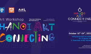 Sắp diễn ra triển lãm và workshop nghệ thuật Quốc tế Hanoi Art Connecting
