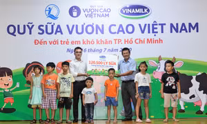 Hành trình xuyên mùa dịch của Quỹ sữa Vươn cao Việt Nam
