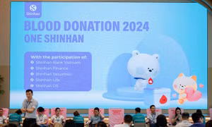 Tập đoàn tài chính Shinhan tổ chức Chương trình Hiến máu nhân đạo 2024 – ‘One Shinhan’