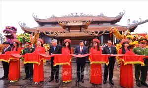 Khánh thành Đền thờ Anh hùng dân tộc Hoàng Hoa Thám và nghĩa quân Yên Thế