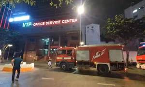 Công an TP Hồ Chí Minh thông tin về vụ cháy tại tòa nhà Vạn Thịnh Phát