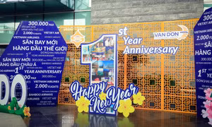 Một năm 'mở cửa bầu trời' đầy dấu ấn của sân bay quốc tế Vân Đồn