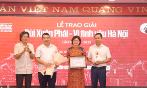 Giải thưởng 'Ý tưởng- Vì tình yêu Hà Nội': Kỳ vọng vào kết quả của môn 'Hà Nội học'