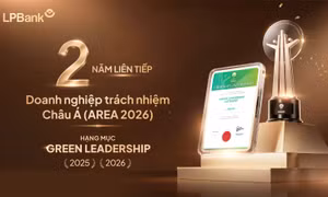 LPBank hai năm liên tiếp được vinh danh Green Leadership và Top 10 Ngân hàng ESG Việt Nam Xanh