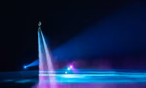 Nóng: Show diễn Jetski bắn pháo hoa trên mặt biển tại Cát Bà khởi động