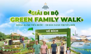 Từ bước chân gia đình đa thế hệ đến diện mạo ngôi nhà xanh, tài sản tự vận hành Vinhomes Green Paradise