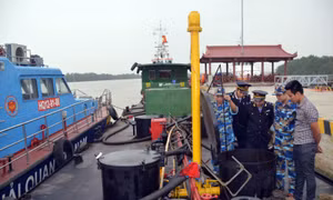 Tạm giữ 23.000 lít dầu không rõ nguồn gốc