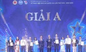 Chủ tịch nước Tô Lâm dự Lễ trao Giải Báo chí quốc gia lần thứ XVIII - năm 2023