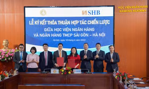 SHB và Học viện Ngân hàng hợp tác toàn diện phát triển nguồn nhân lực chất lượng cao